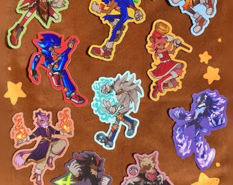 Sonic Fan Stickers (NEW!)