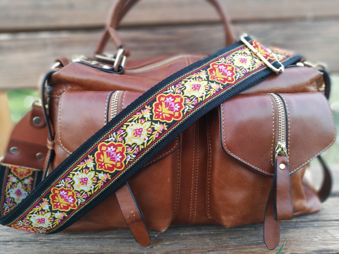 Guitar Strap Handbag, Guitar Strap Purse, Crossbody Strap, Adjustable Strap Bag, Accessory Bag