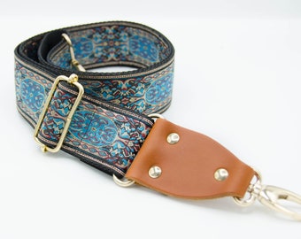 Guitar Strap Style Handbag Strap, Guitar strap purse, Shoulder strap bag, replacement strap for crossbody bag &lt;&lt;Purse sale separately&gt;&gt;