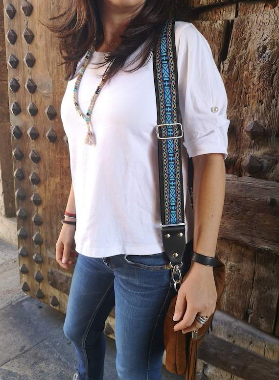 Guitar Strap Handbag, Guitar Strap Purse, Crossbody Strap, Adjustable Strap Bag, Accessory Bag, Shoulder Strap Purse, <>