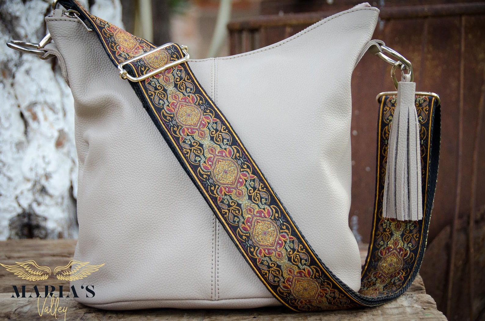 Crossbody Leather Bag With Guitar Strap Guitar Strap Purse Etsy