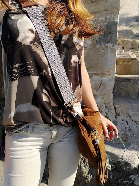 Tracolla in shop pelle per borsa