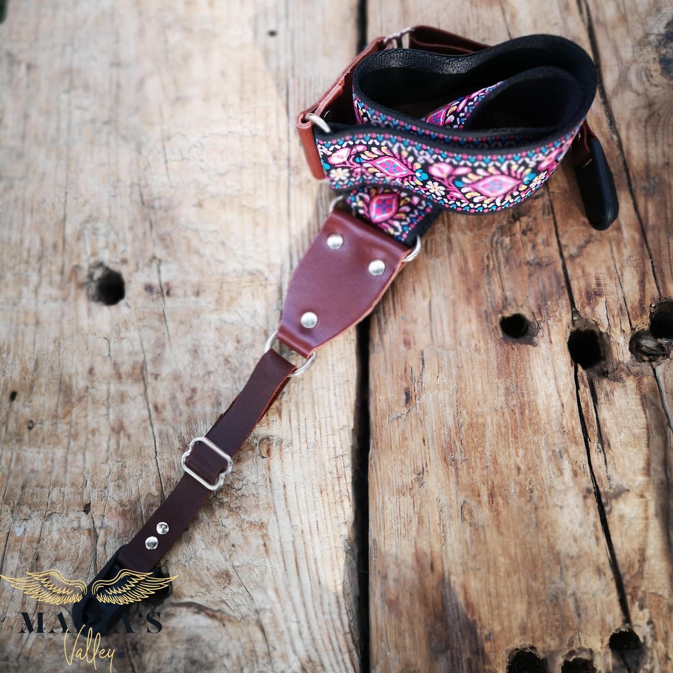 Leather Camera Strap With Quick Release Connector Anchor, Handmade ...