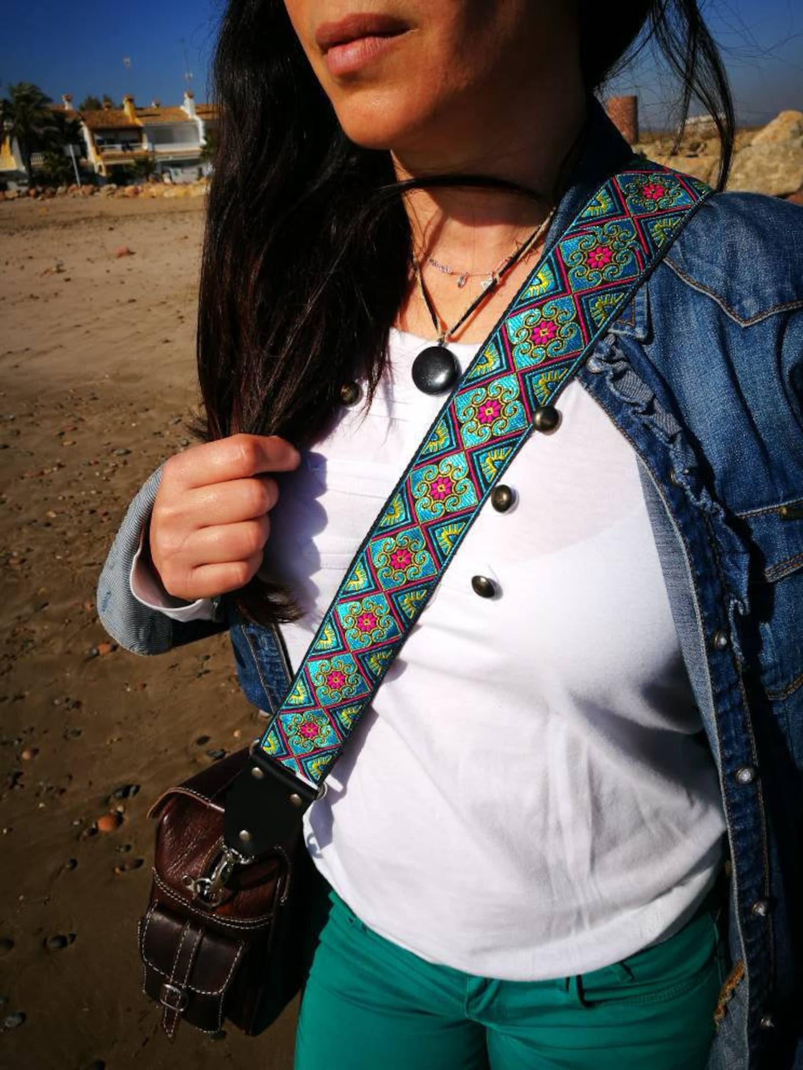 Guitar Strap Purse Guitar Strap Handbag Strap Bag Shoulder Etsy