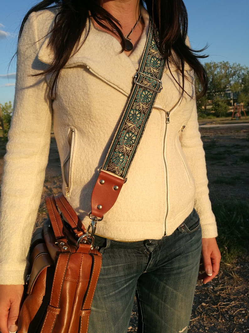 guitar strap backpack purse