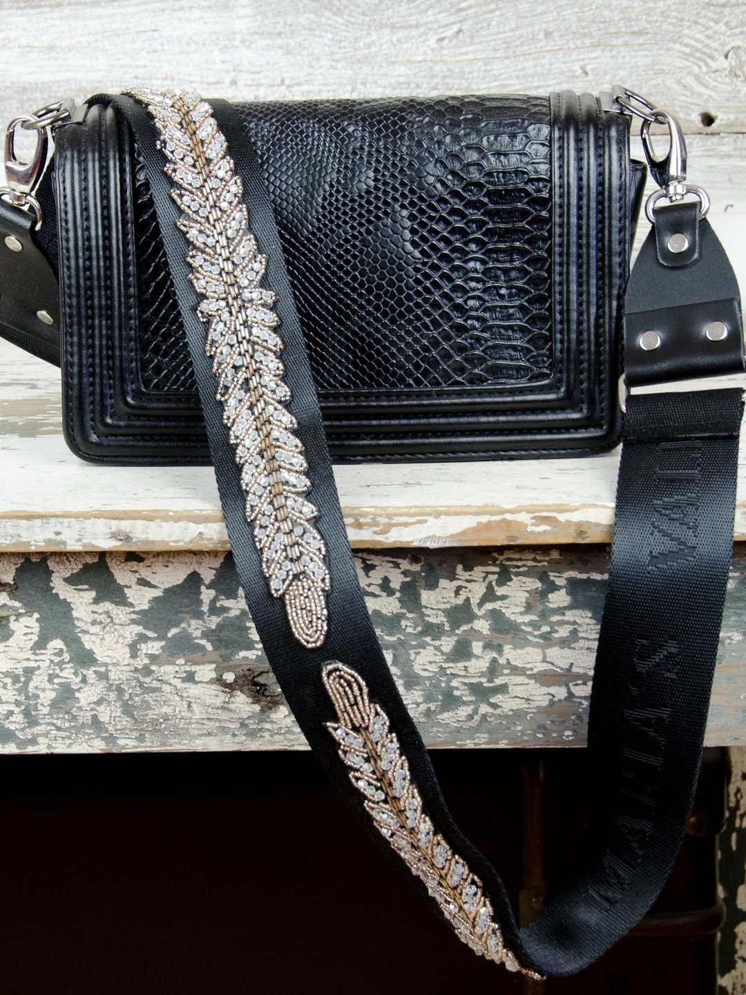 Rhinestone Guitar Strap for Purse Glamorous Bag Strap Sparkly Handbag Strap Crossbody Shiny Guitar Strap for Bag Tote or Purse Etsy Canada
