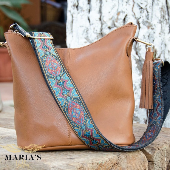 Crossbody Leather Bag With Guitar Strap Guitar Strap Purse Wide Shoulder Strap Bag Gray Bag Brown Bag Gift for Her BAG for WOMEN Etsy Canada