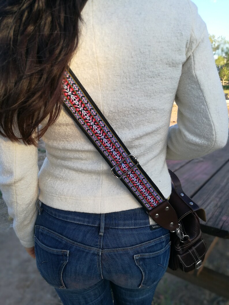 Guitar strap Style Cross body bag Adjustable strap purses Etsy