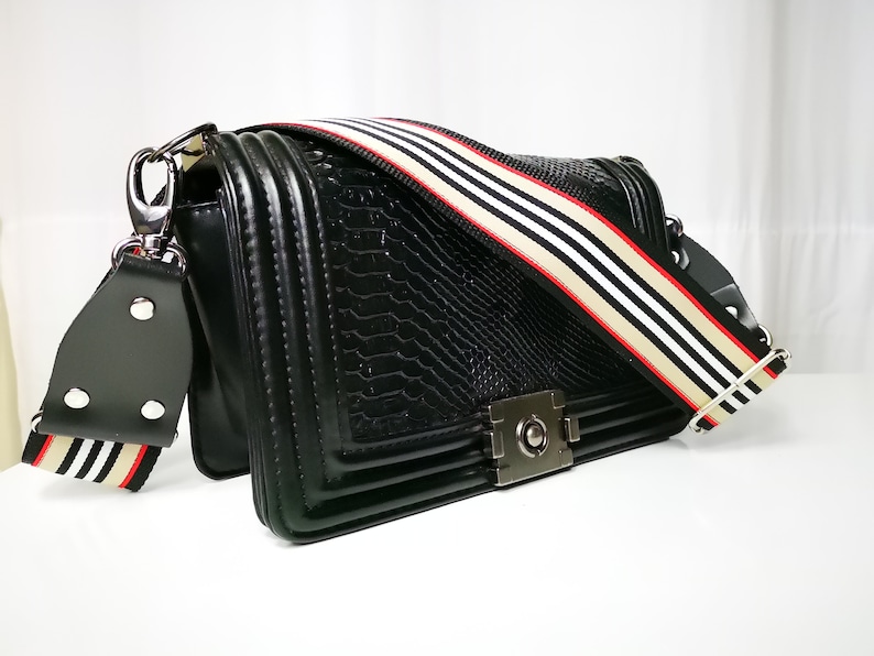 Adjustable Purse Strap Crossbody Bag Strap Strap Striped Etsy Australia