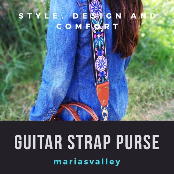 Guitar Strap purse Guitar Strap for Handbag Adjustable strap Etsy