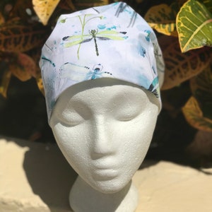DRAGON FLIES- Woman surgical cap for doctor,scrub hat for vet,nurse,anesthesiologist,radiology tech,pharmacist,dentist,hyg,dental assistant