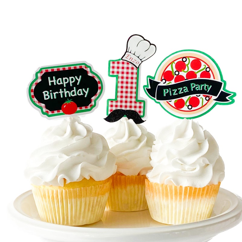 Chef Cupcake Toppers - Etsy