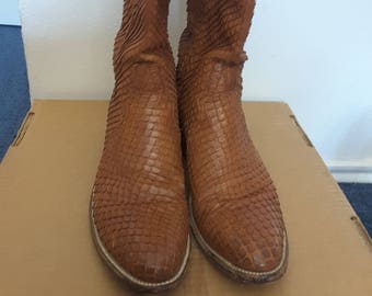 Anaconda Snake Boots