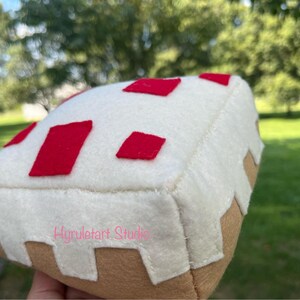 Handmade Building Game Felt Cake Plushy