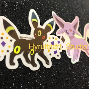 Umbreon & Espeon Stickers