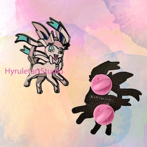 Harde emaille pin pocketmonster Sylveon