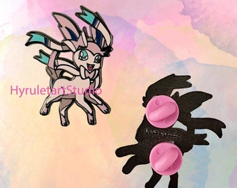 Pocket Monster Sylveon Hard Enamel Pin