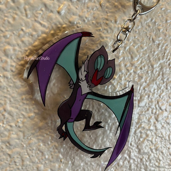 Pocket Monster Noivern, porte-clés chauve-souris