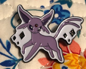 Pocket Monster Espeon, Psychic Type Soft Enamel Pin