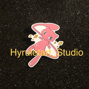 Pocket Monster Mew Soft Enamel Pin
