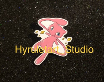 Pocket Monster Mew Soft Enamel Pin