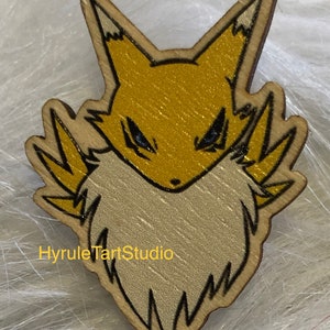 Renamon  Bust Digital Monster Wood Pin