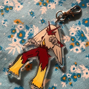 Portachiavi Pocket Monster Blaziken