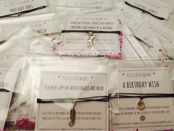 Nana gift family thinking of you wish bracelet birthday thank you