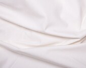 30 x 5 Inch Squares 100 Cotton Poplin Fabric Charm Pack - Plain Ivory