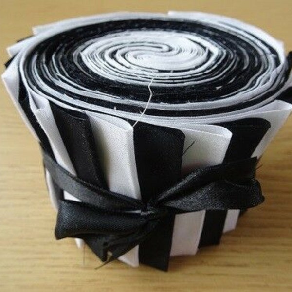 Black and White Jelly Rolls Etsy