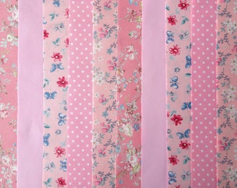 Flower Power Jelly Roll by Maureen McCormick for Moda Fabrics 33710JR 40  2.5 x 42 Fabric Strips