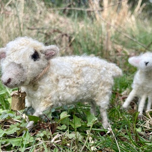 Needle Felted Sheep