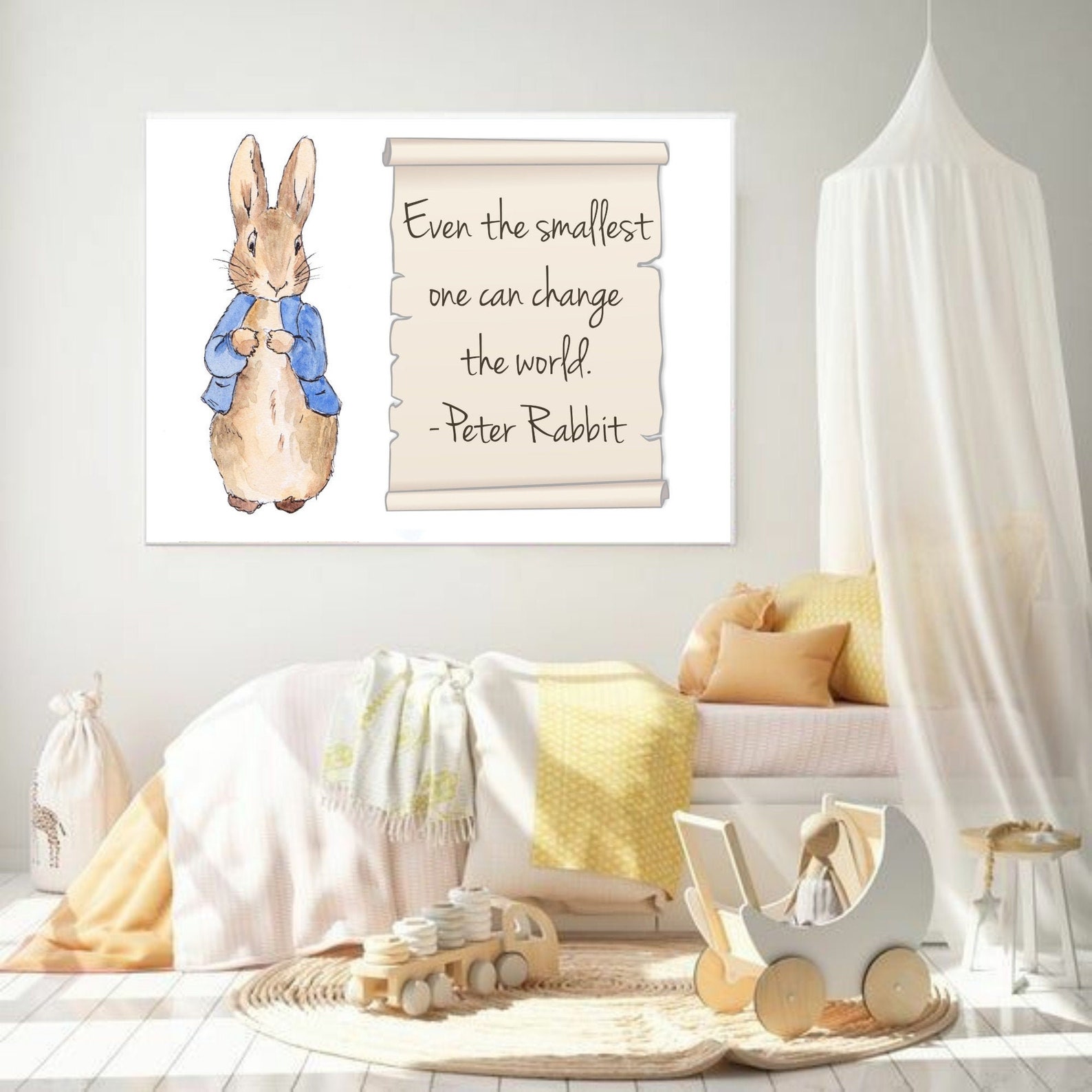 Peter Rabbit Nursery Wall Art Peter Rabbit Nursery Décor Etsy
