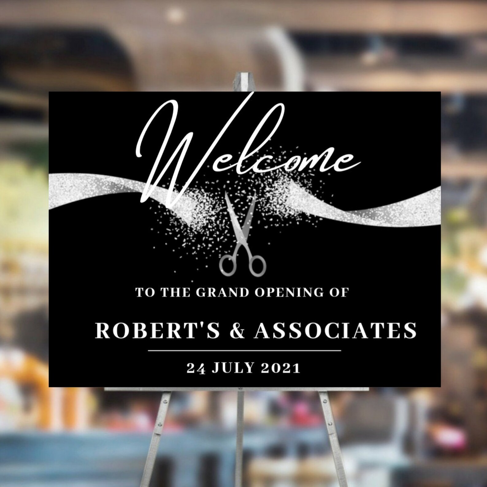 Grand Opening Sign Edit Yourself Template Printable Etsy