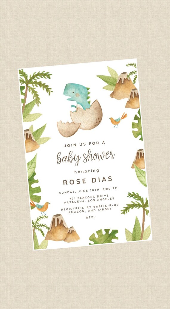 paperless baby shower invitations