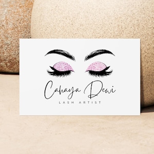 Modern Minimalist Premade Logo Design, Make-Up Artist branding, Beautician Readymade Custom Logo Design Branding, Instant Beauty Salon Logo