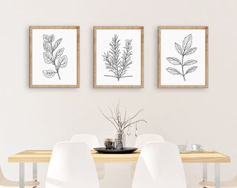 Kitchen wall art | Etsy