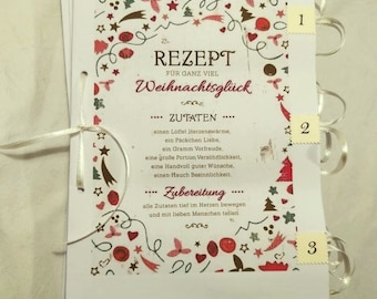 Tee-Adventskalender in "Buch-Form" gefüllt mit 24 Teesorten Handarbeit