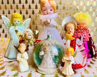 Vintage Holiday Angels