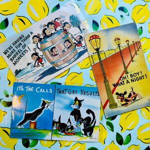 Quirky Vintage Postcards