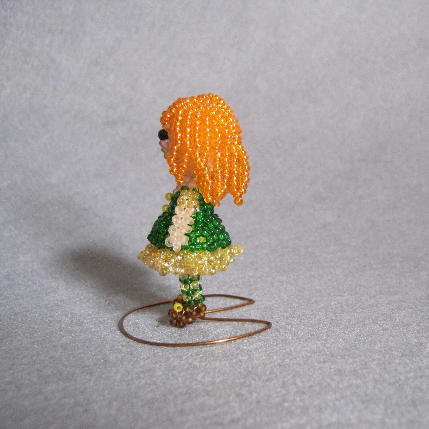 The little beaded doll. Beading Tutorial PDF Etsy