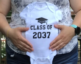 Apericots Class of 2036 Cute Funny Soft Cotton Children/’s Toddler Kids Tee Shirt