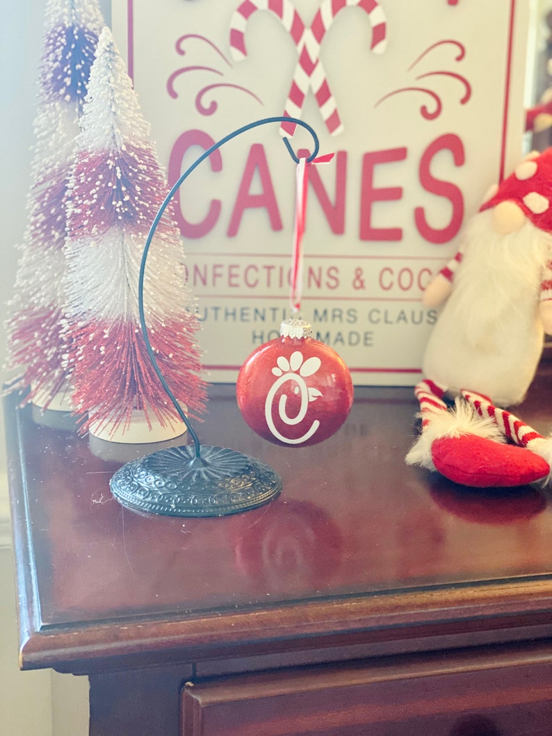 Chickfila Christmas Ornament Etsy