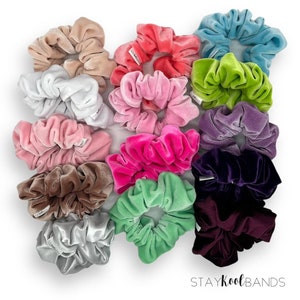 Coral Pink Scrunchie - Etsy display picture 3