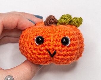 Paulie Pumpkin Amigurumi Crochet Pumpkin Pattern: Crochet Pattern Instant Download, Easy Crochet Pumpkin, Amigurumi Pumpkin,Quick Crochet