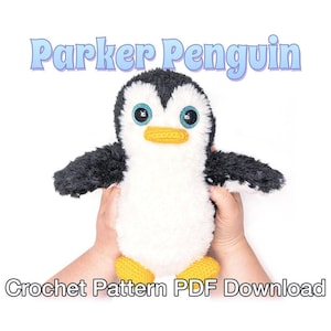 Penguin Crochet Pattern - Crochet Pattern PDF Instant Download, Amigurumi Penguin, Crochet Penguin Pattern, Crochet Toy Pattern,Easy Crochet