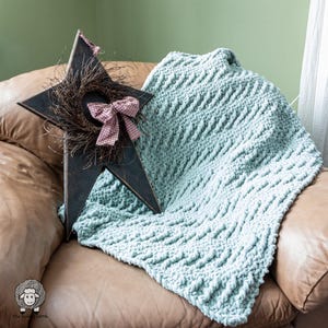 Popping Posts Crochet Throw Blanket Pattern: PDF Instant Download - Super Chunky Crochet Blanket, Easy Crochet Pattern,Quick Crochet Blanket