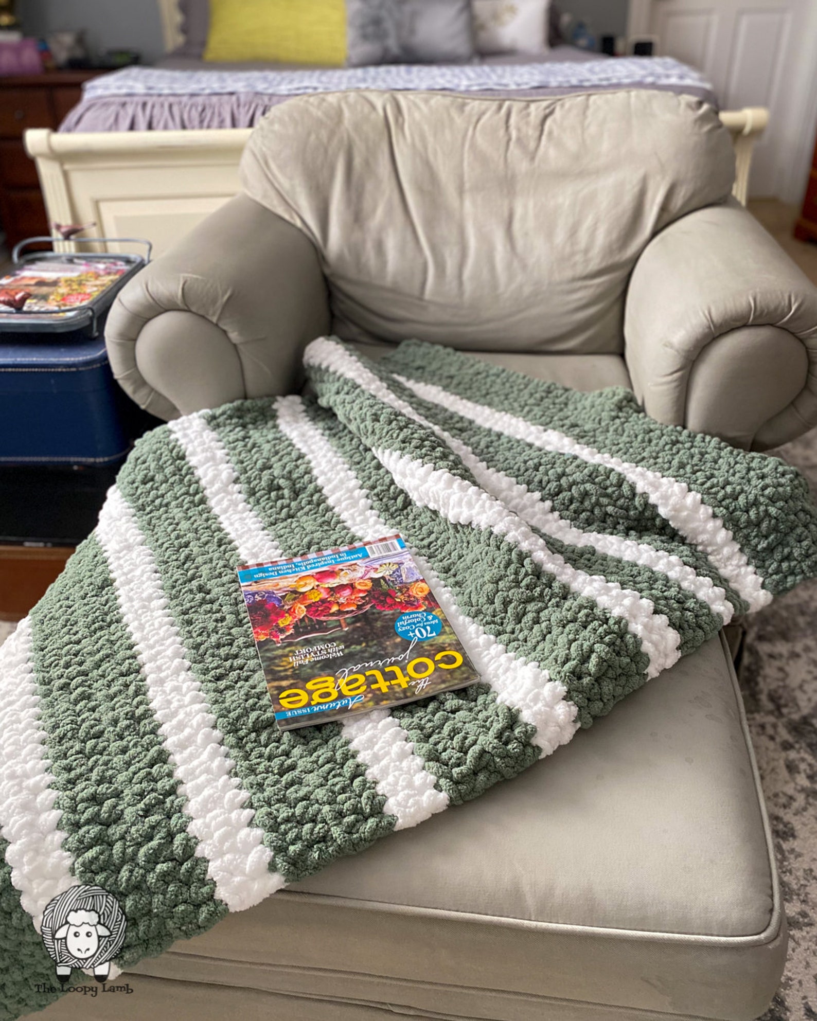 Easy Plush Blanket Crochet PATTERN Eleventh Hour Crochet Etsy