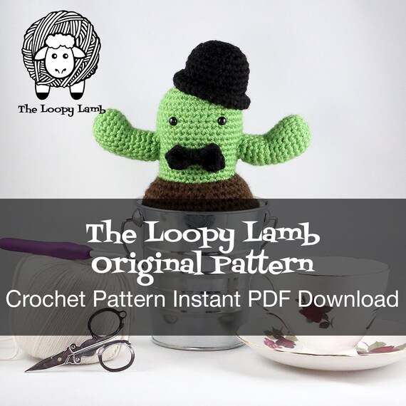 Crochet Pattern The Sharp Dresser Crochet Cactus Crochet Etsy