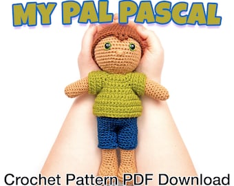 My Pal Pascal - Crochet Pattern PDF Instant Download